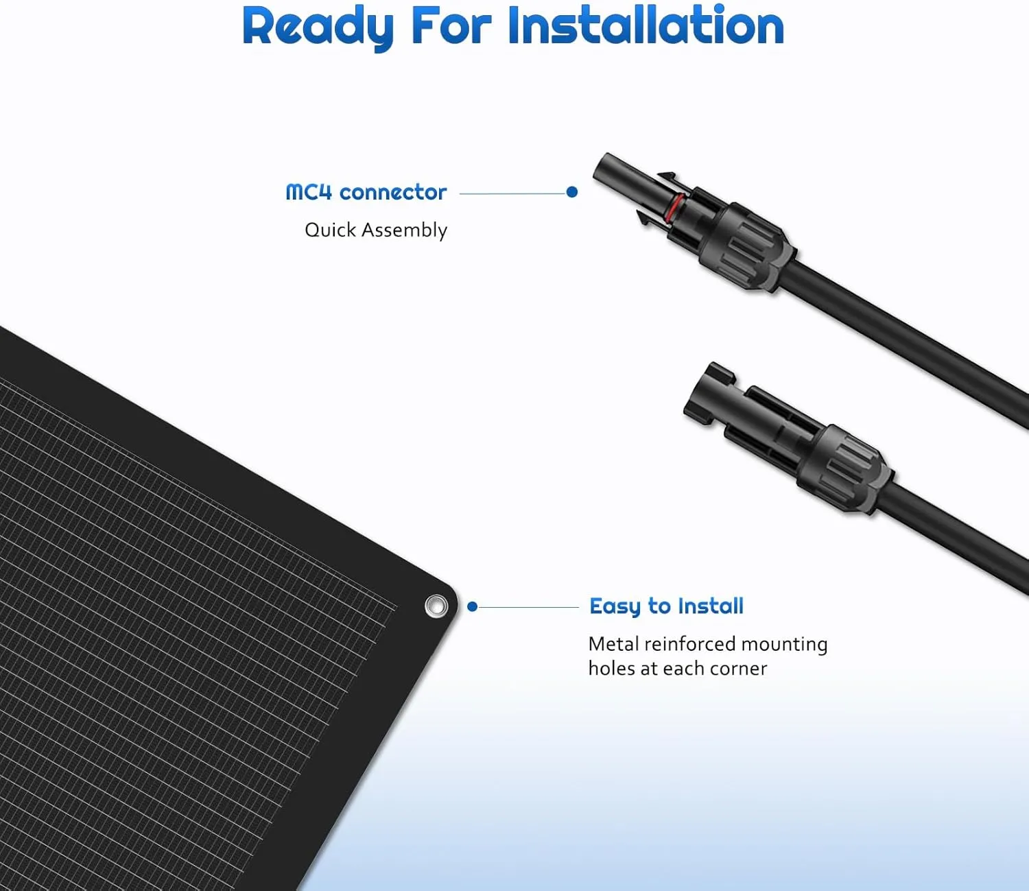 100 Watt Flexible Solar Panel