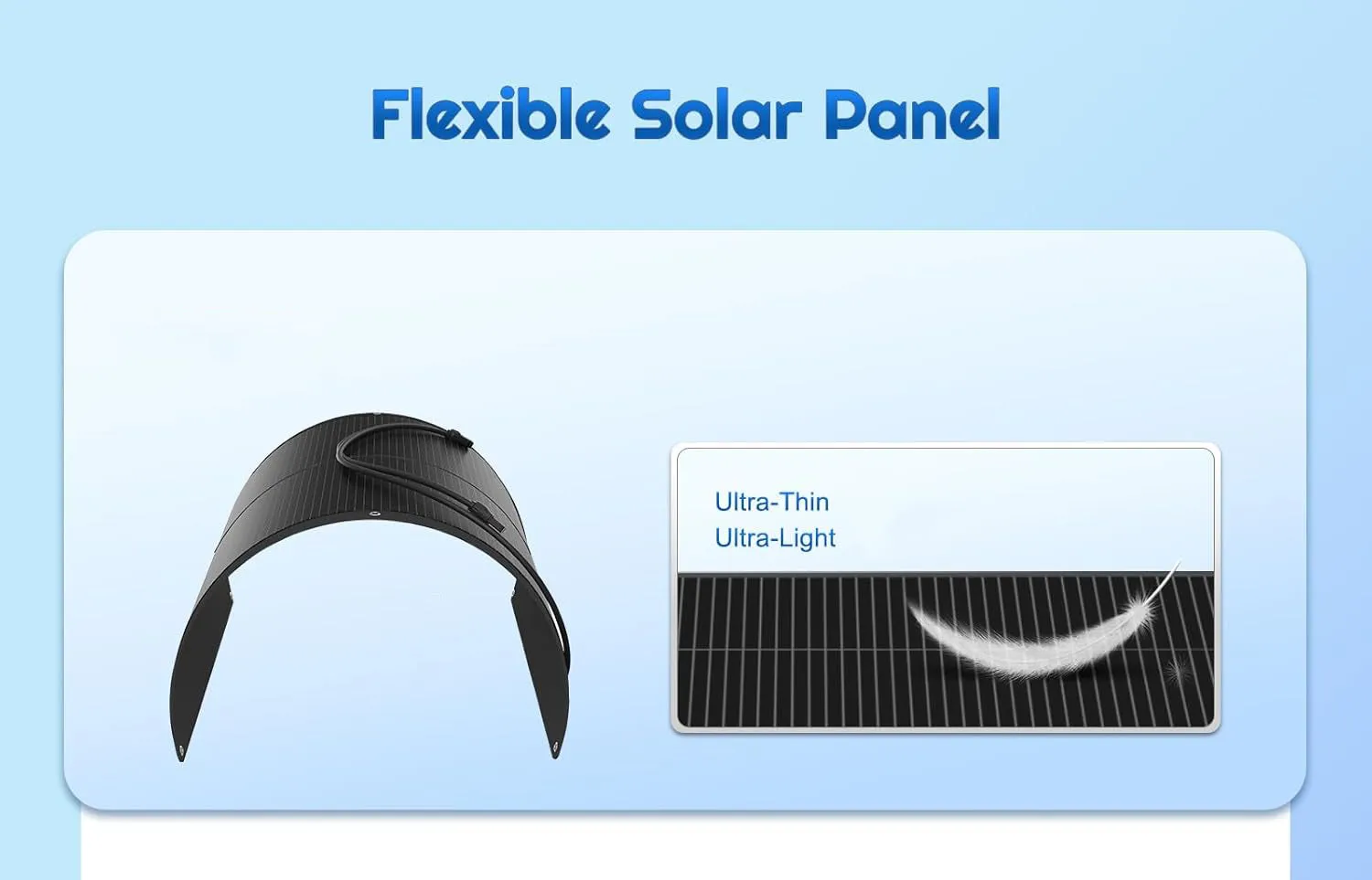 100 Watt Flexible Solar Panel