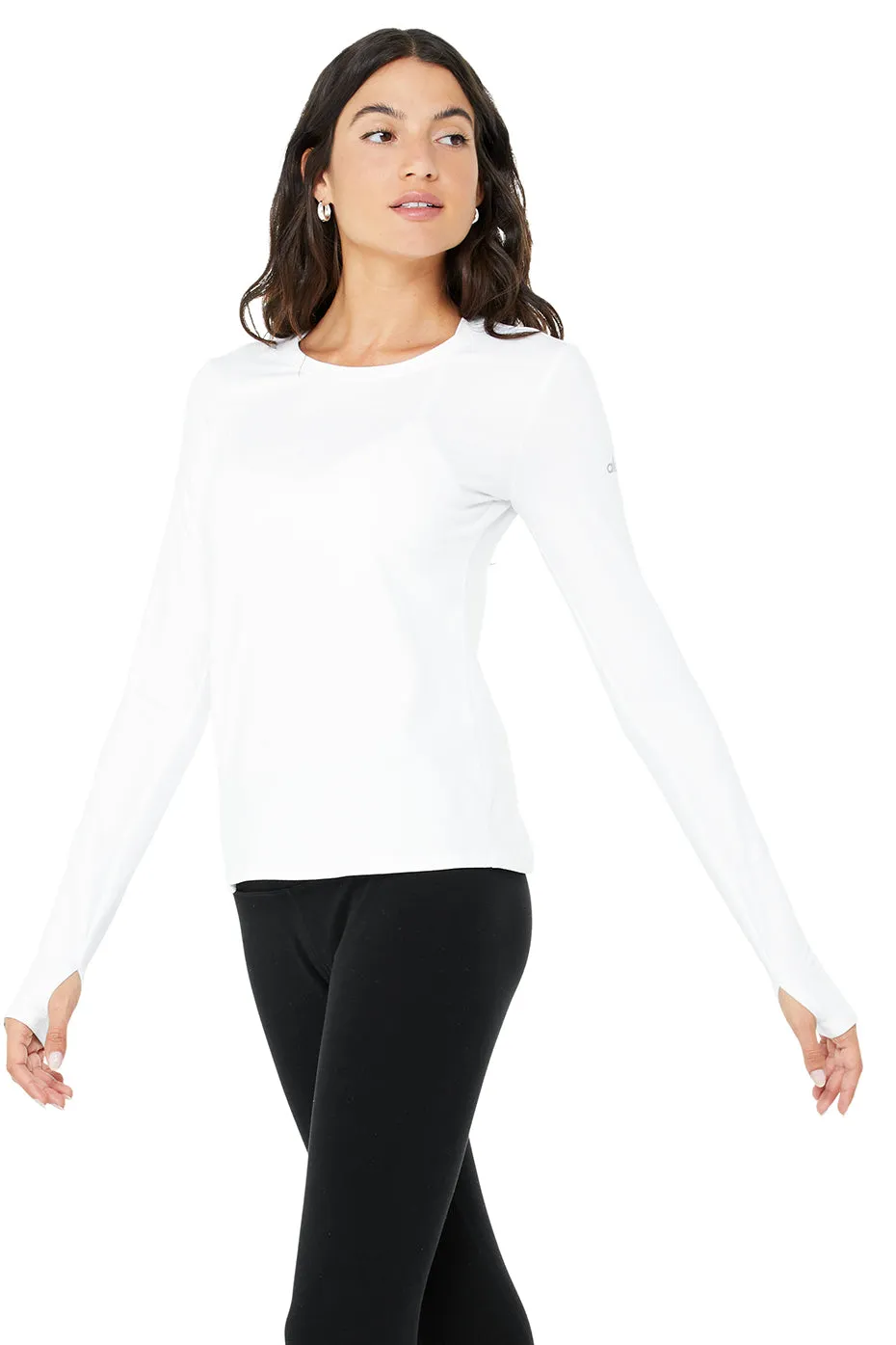 Alosoft Finesse Long Sleeve - White