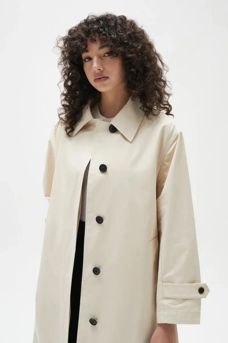 Assembly Label - Maison Trench Coat - Stone