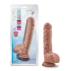 Au Naturel Big Billy 9 inches Dildo Mocha