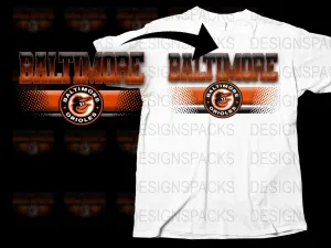 Baltimore Orioles Fan Pride Graphic Png Digital Download