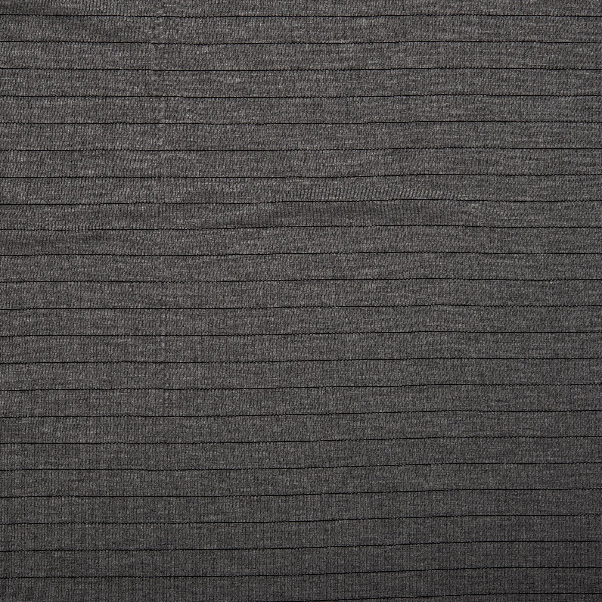 BAMBOO - Printed knit - Stripes - Antique grey