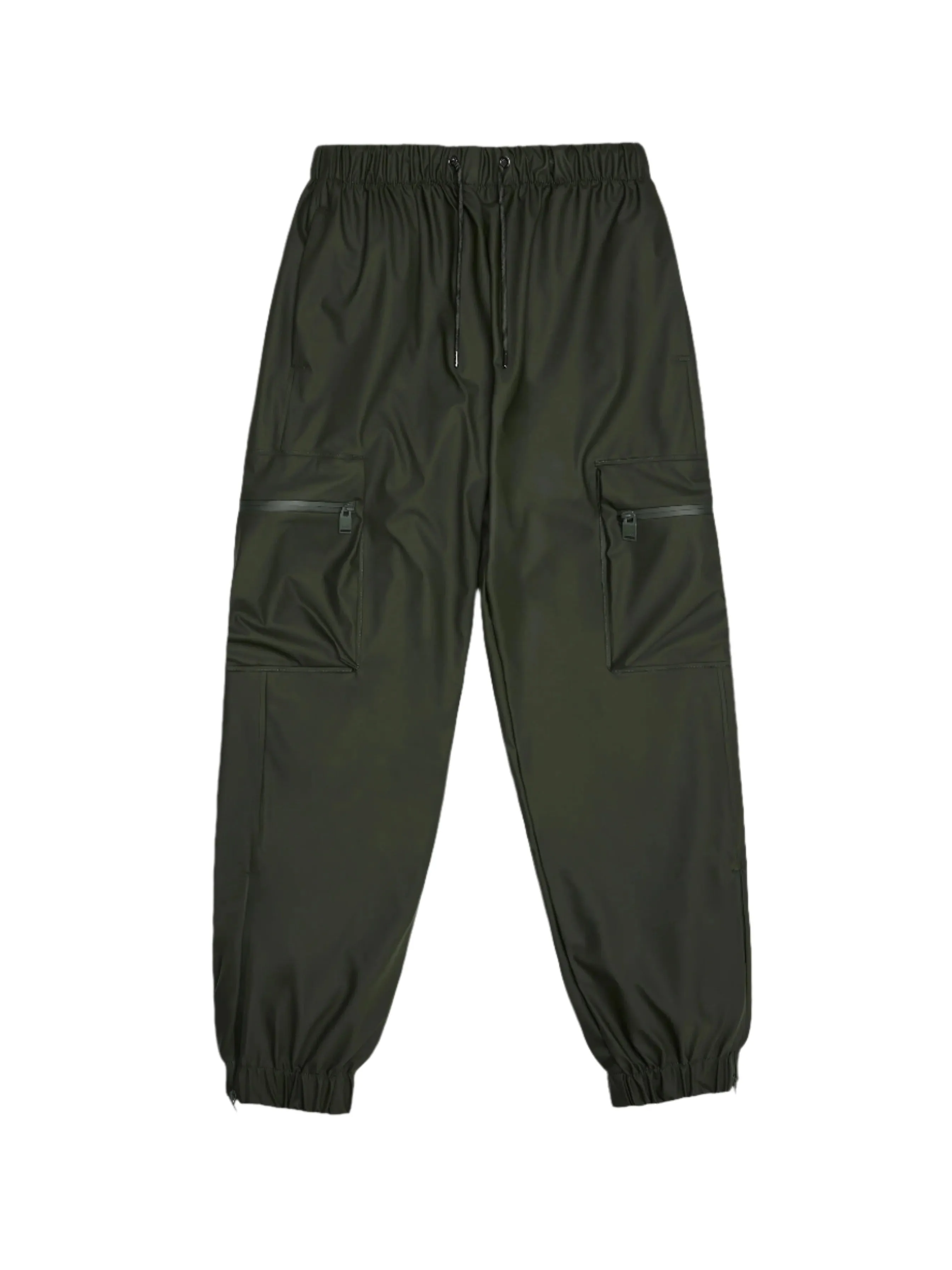 Cargo Rain Pants in Green by RAINS