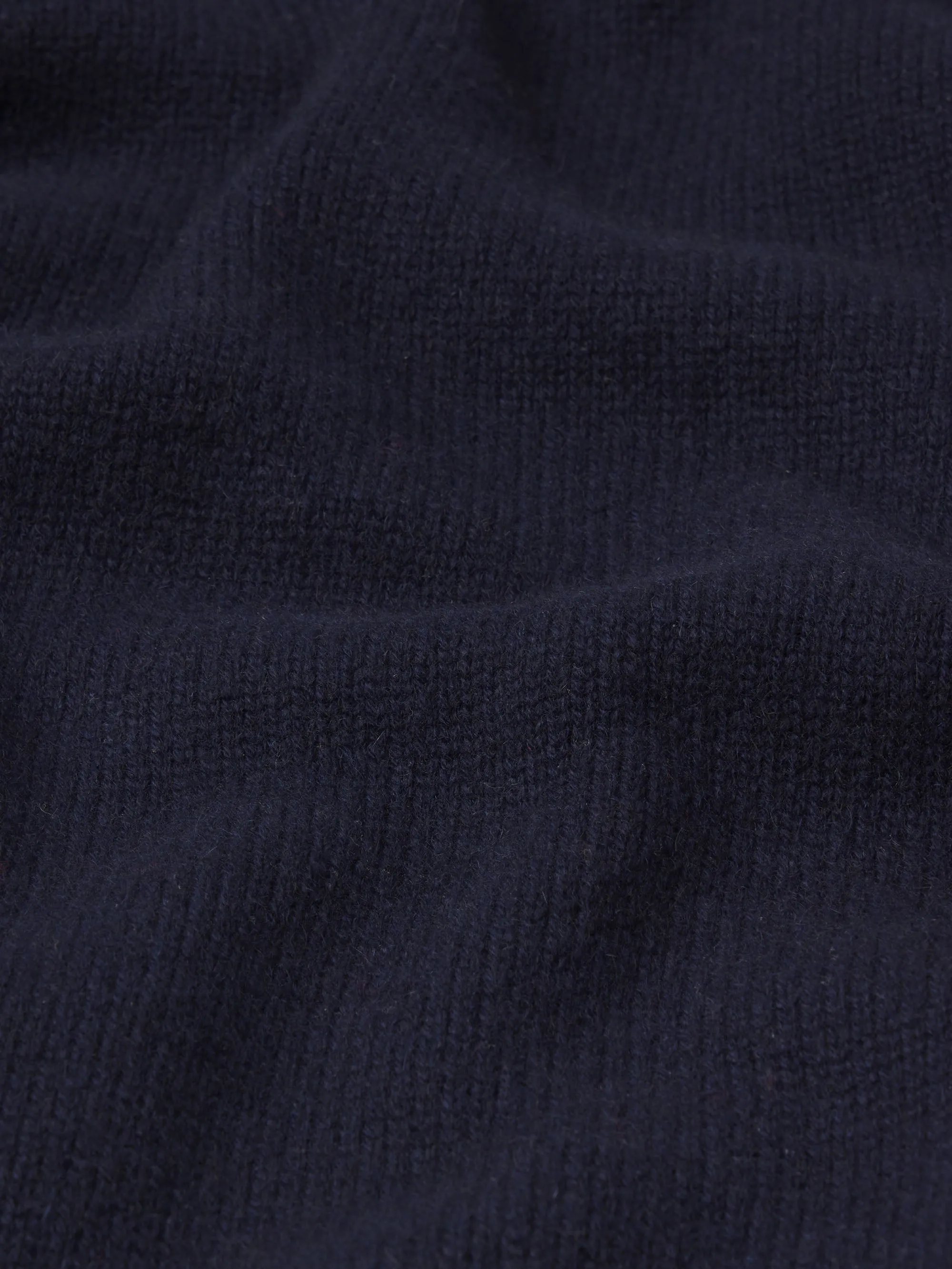 Cashmere Crewneck Sweater -- Navy