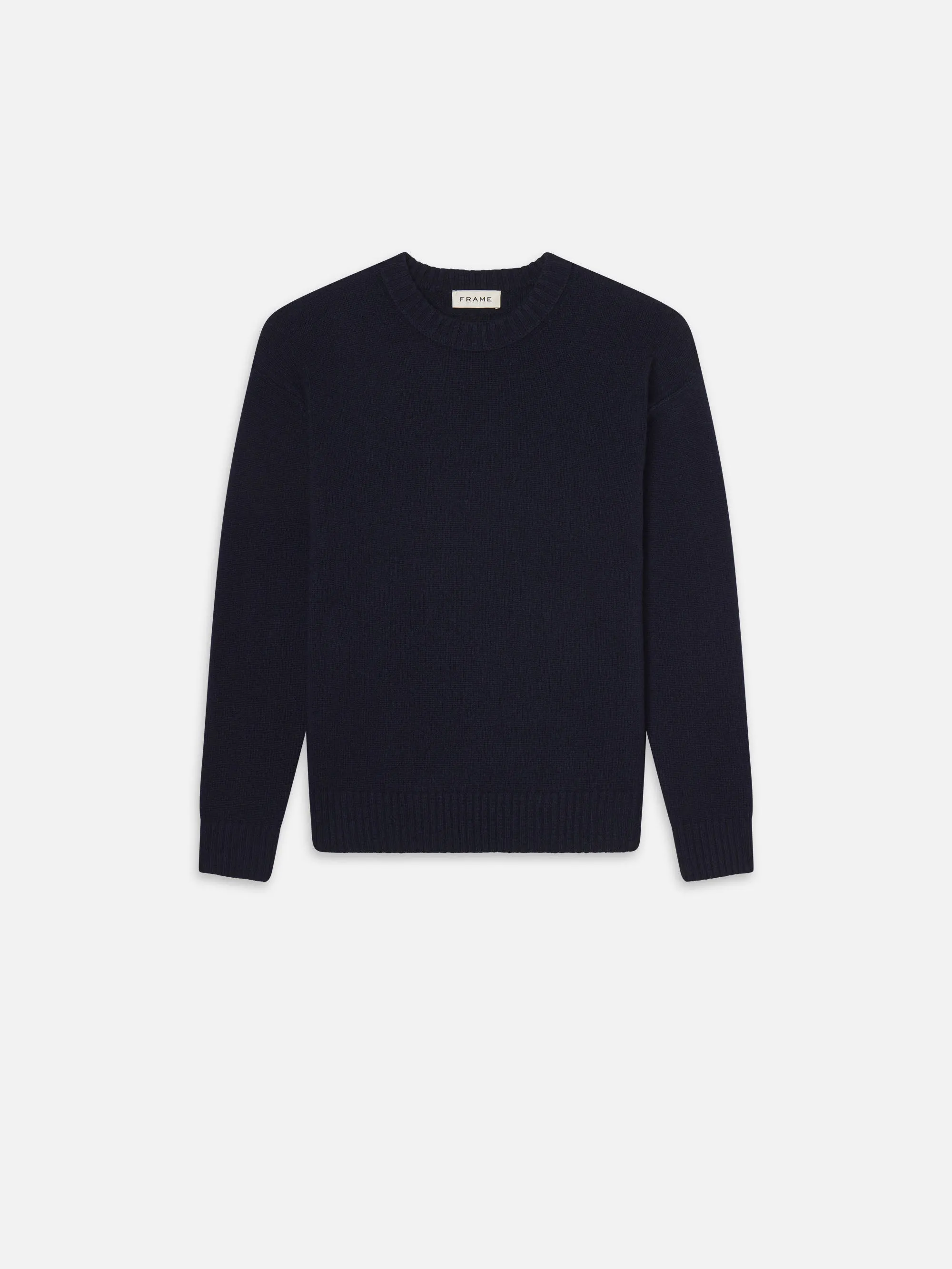 Cashmere Crewneck Sweater -- Navy