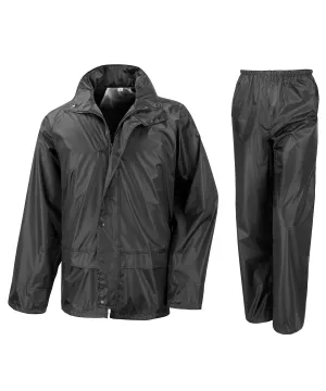 Core junior rain suit | Black