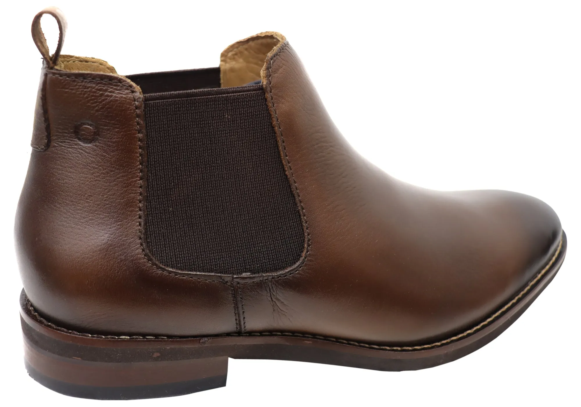 Democrata Jacko Mens Comfortable Leather Chelsea Boots Made In Brazil