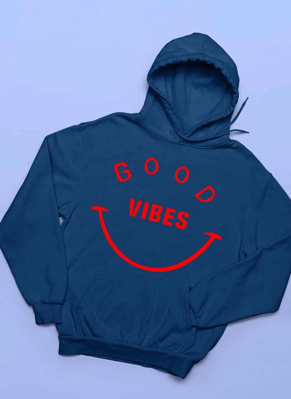 Good Vibes Winter Warm Hoodies And Sweatshirts