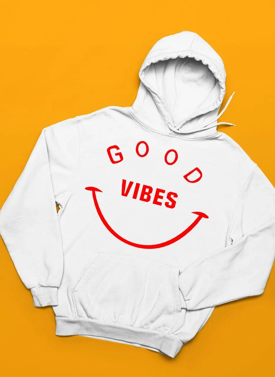 Good Vibes Winter Warm Hoodies And Sweatshirts