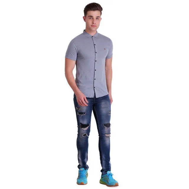 HiFlyers Men Shirts - Grey