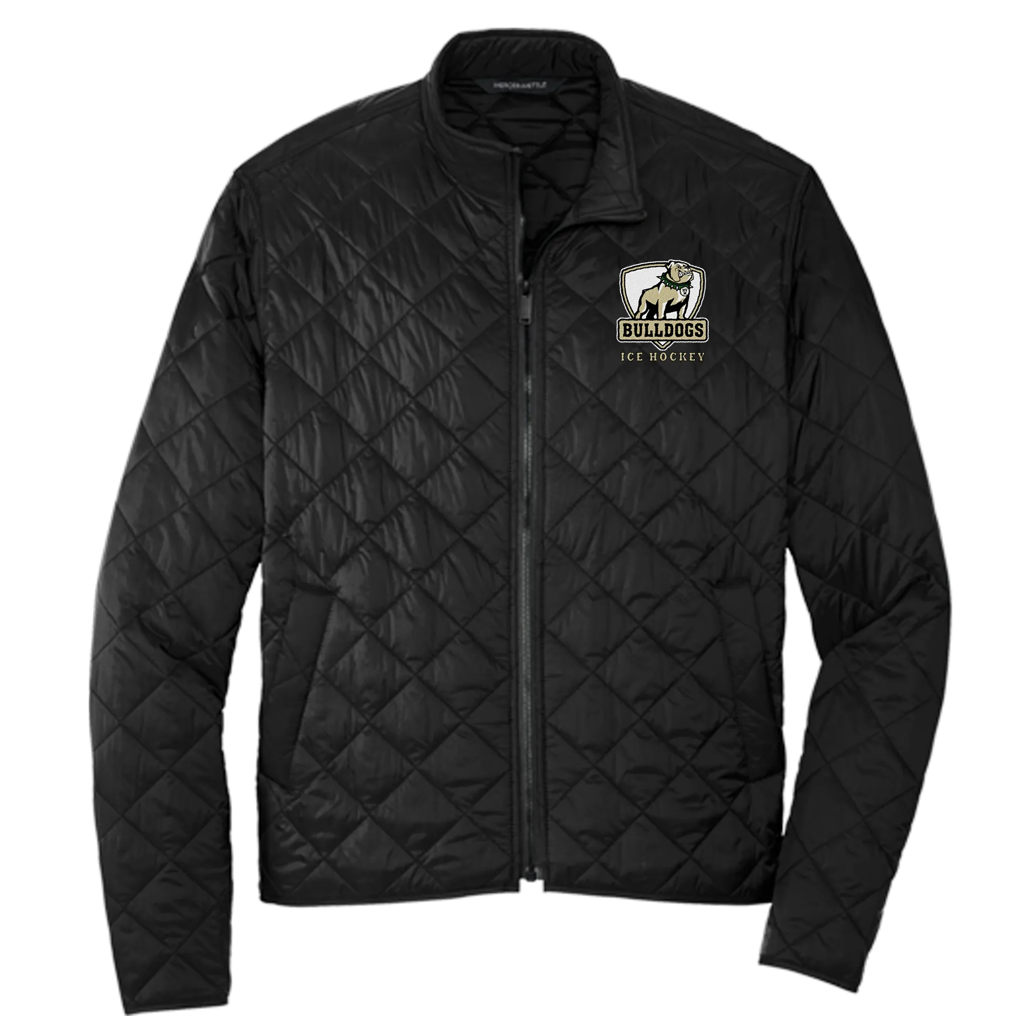 HVM Bulldogs Mercer Mettle Quilted Full-Zip Jacket