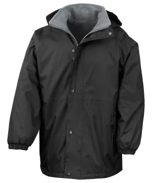 Junior/youth reversible StormDri 4000 jacket | Black/Grey