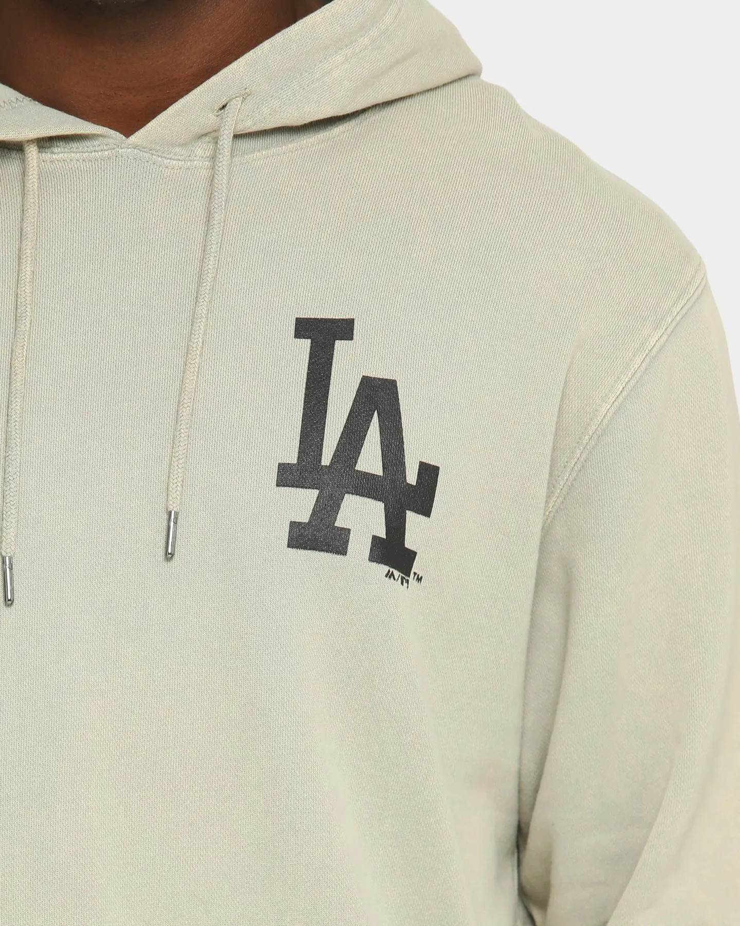 Majestic Athletic Los Angeles Dodgers Duke Washed Hoodie Snow Wash Pale