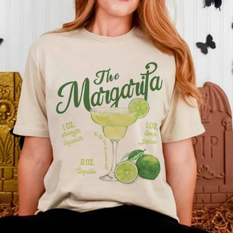 Margarita Cocktail Stylish Graphic Tee