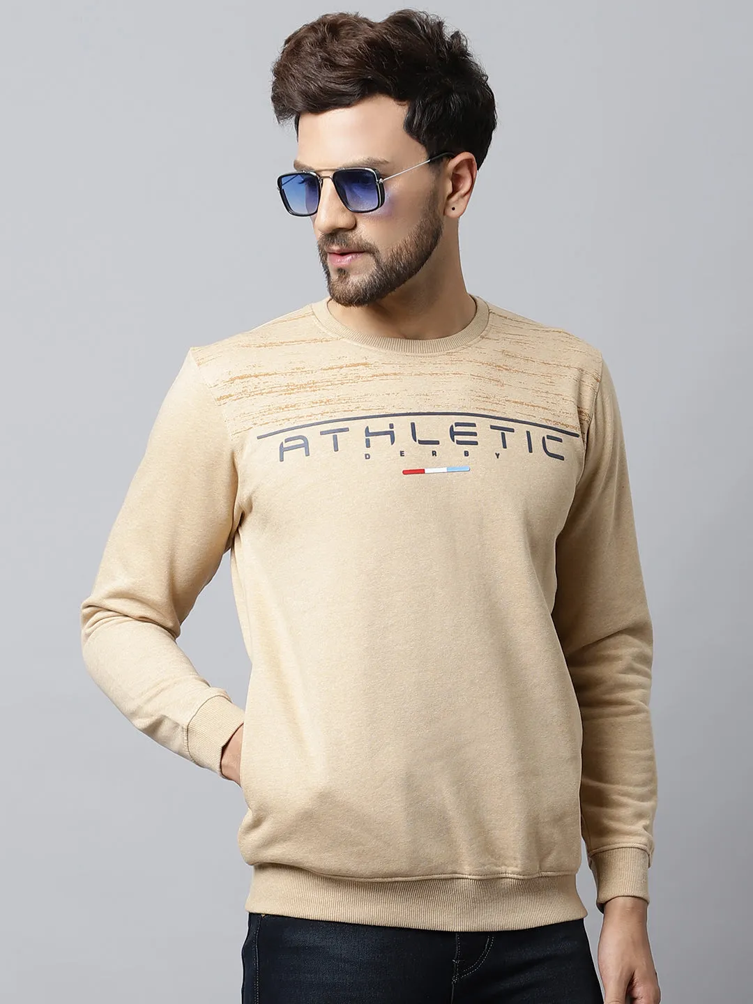 Mens Light Brown Sweatshirt