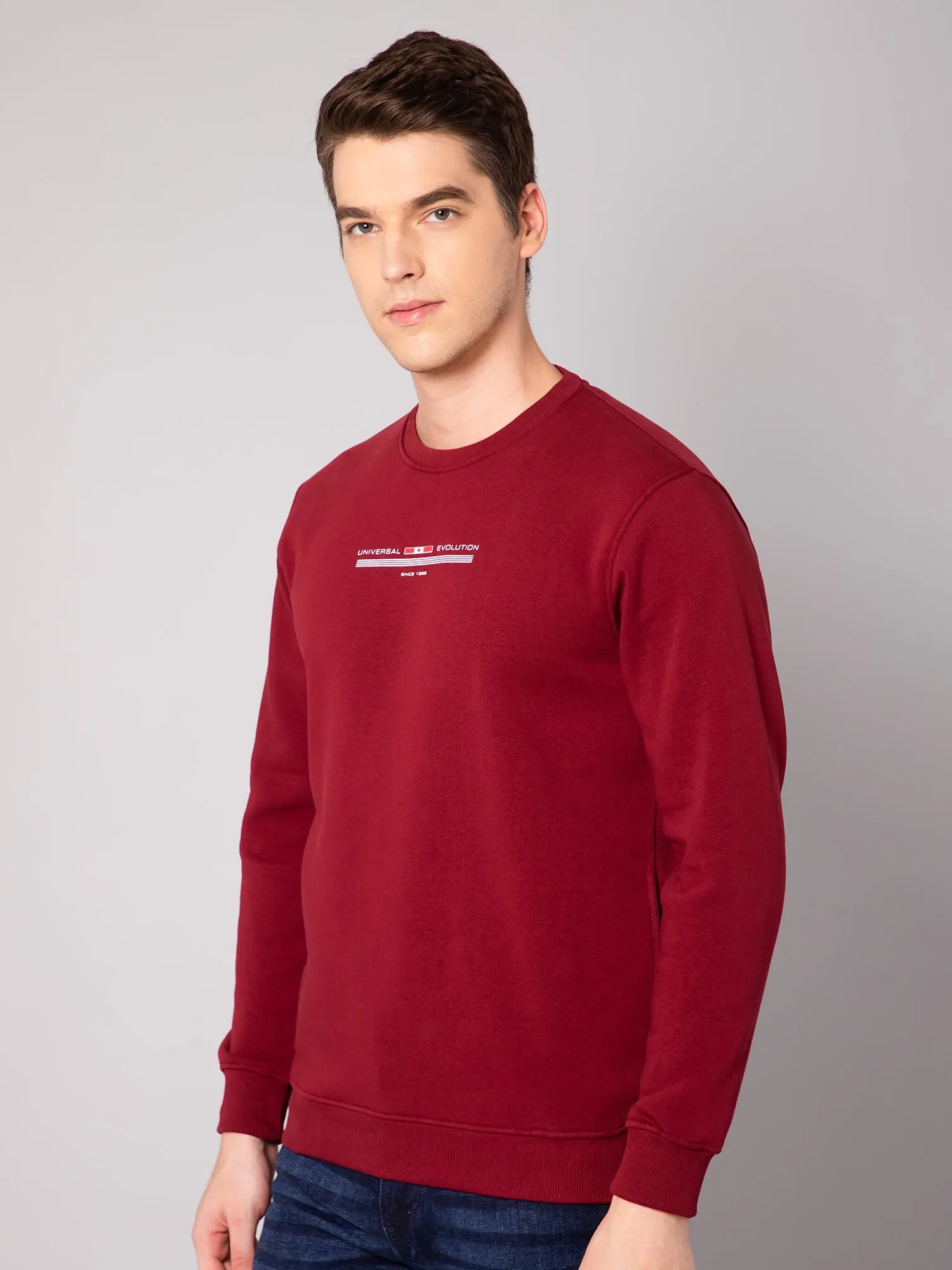 Mens Maroon Sweatshirt