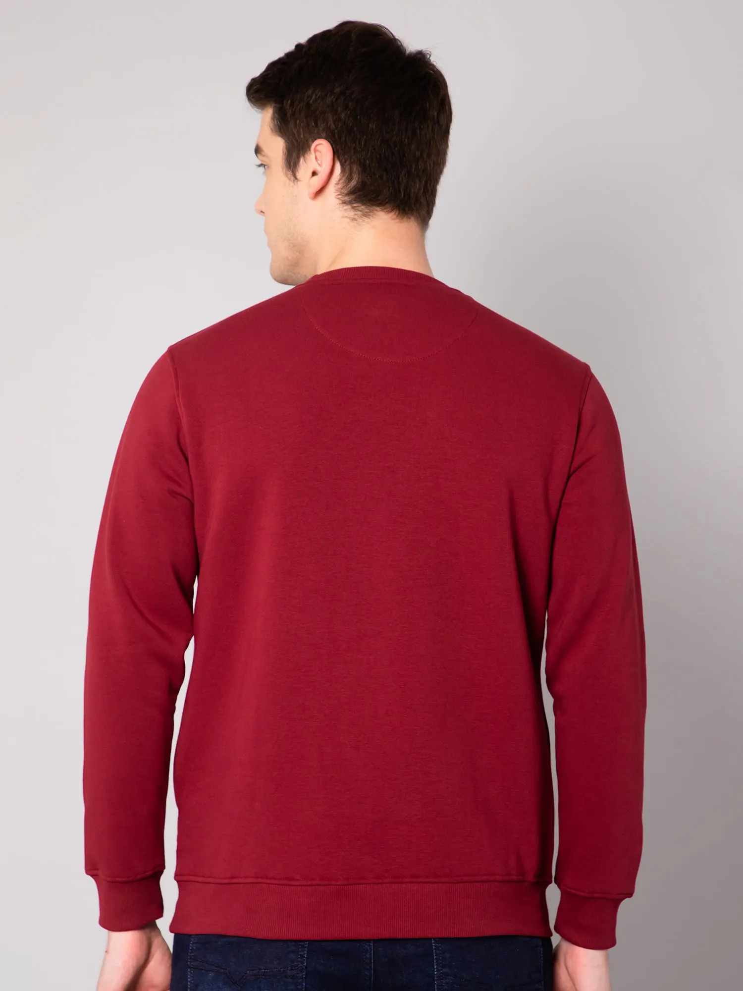 Mens Maroon Sweatshirt