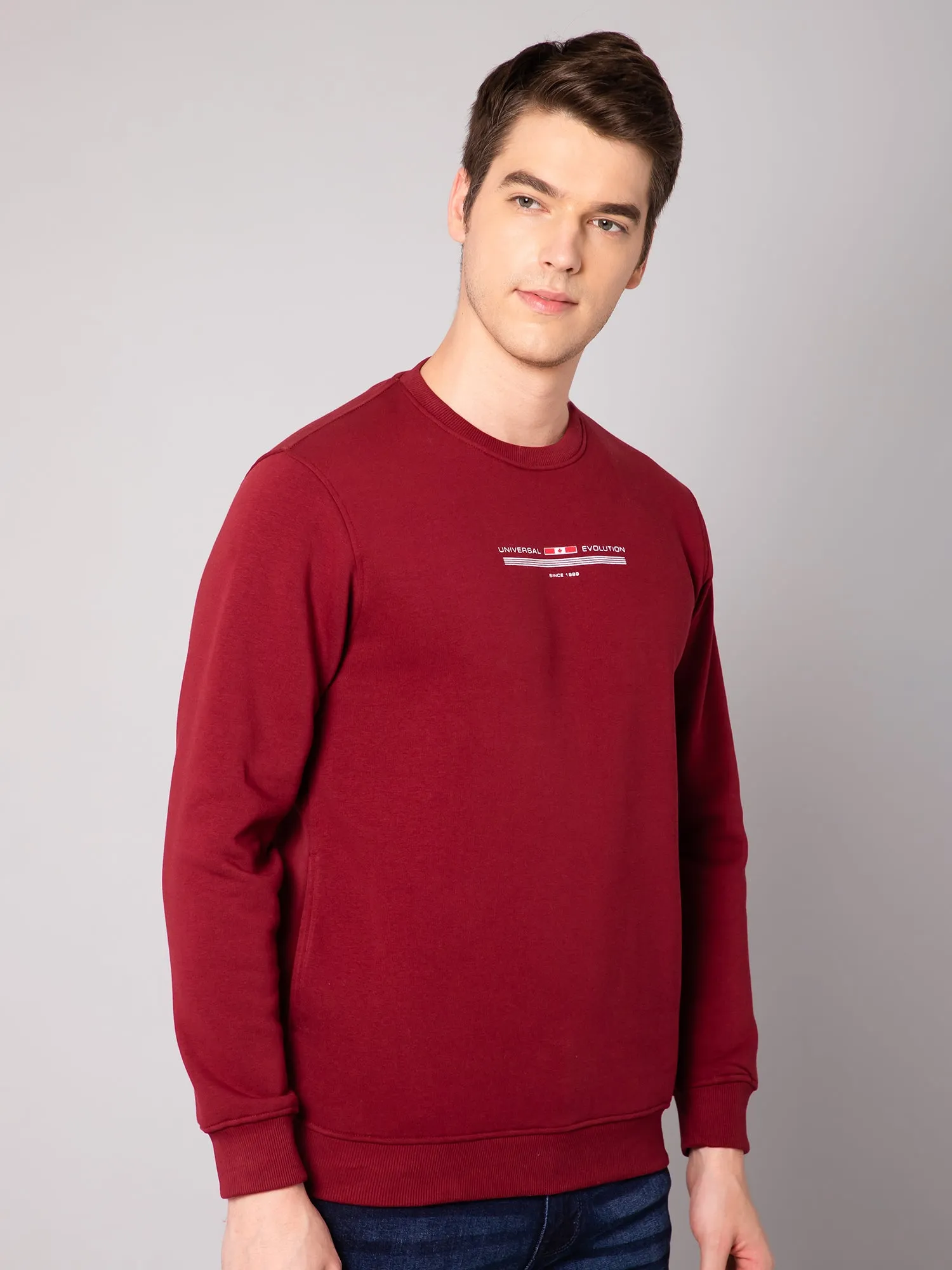 Mens Maroon Sweatshirt