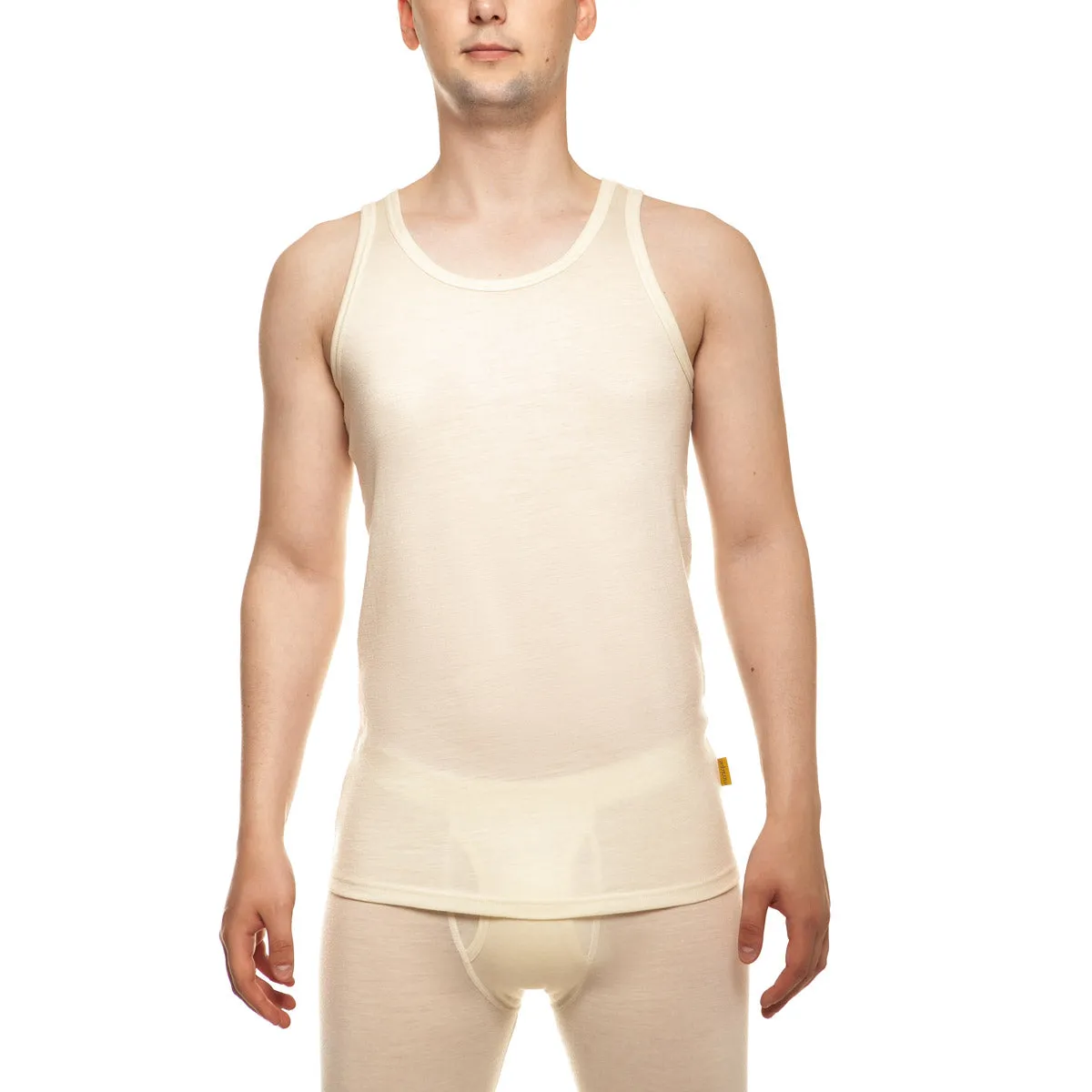 Men's Merino Tank Top Natural