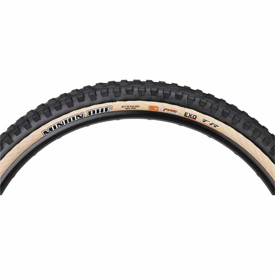 Minion DHF Bike Tire: 27.5 x 2.30", Folding, 60tpi, 3C, EXO, Tubeless Ready, Skinwall