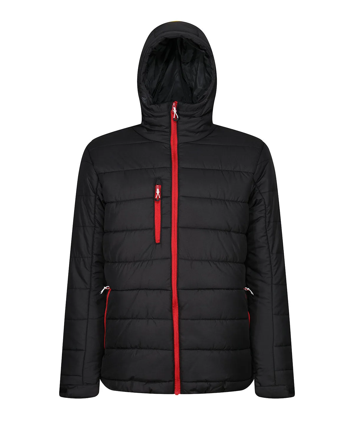 Navigate thermal hooded jacket | Black/Classic Red