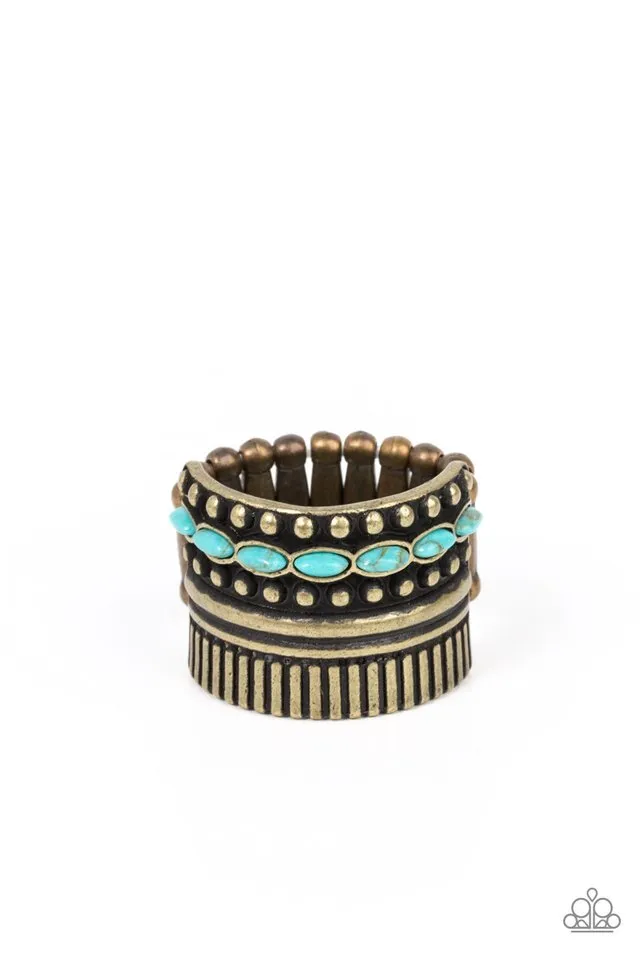 Paparazzi Ring ~ Local Flavor - Brass