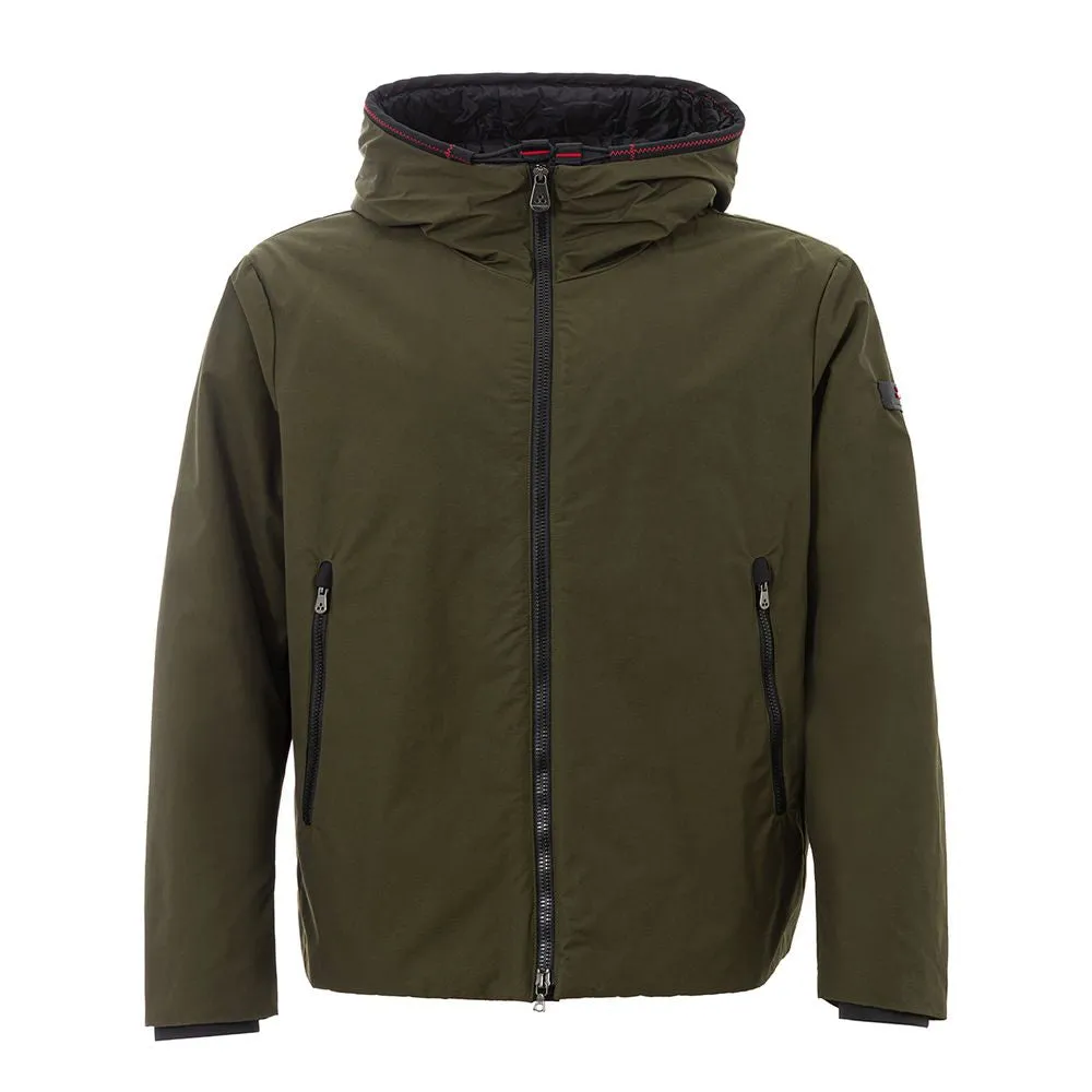 Peuterey Luxe Green Outdoor Enthusiast Jacket