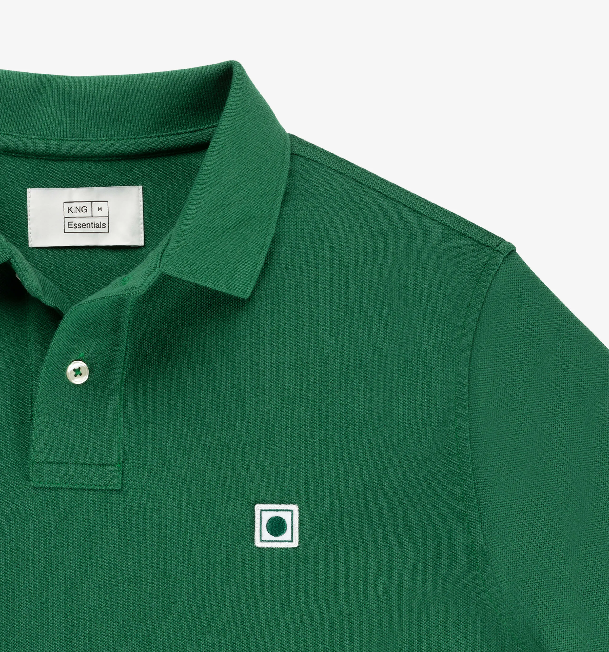 Pique Polo Dark Green