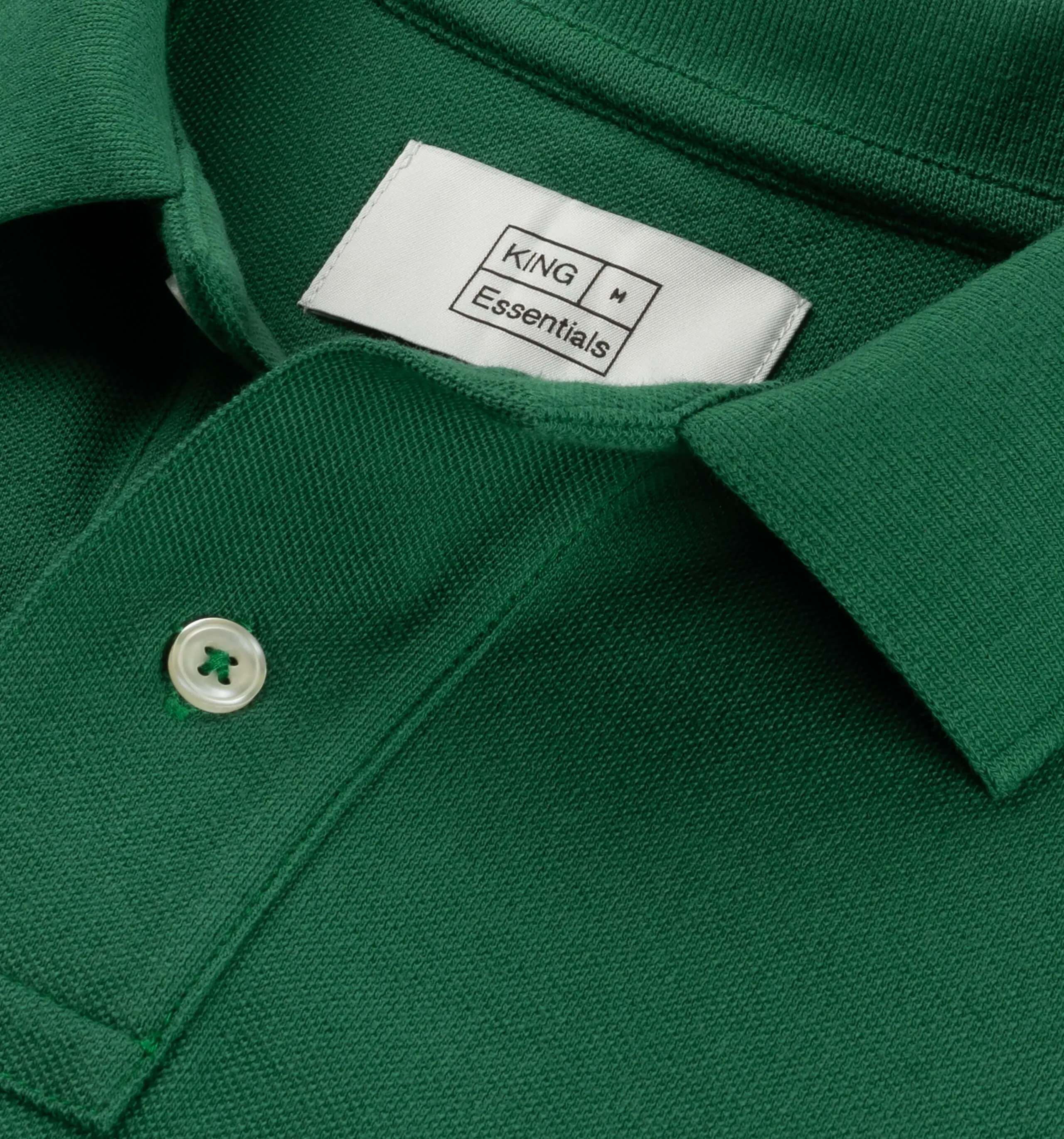 Pique Polo Dark Green