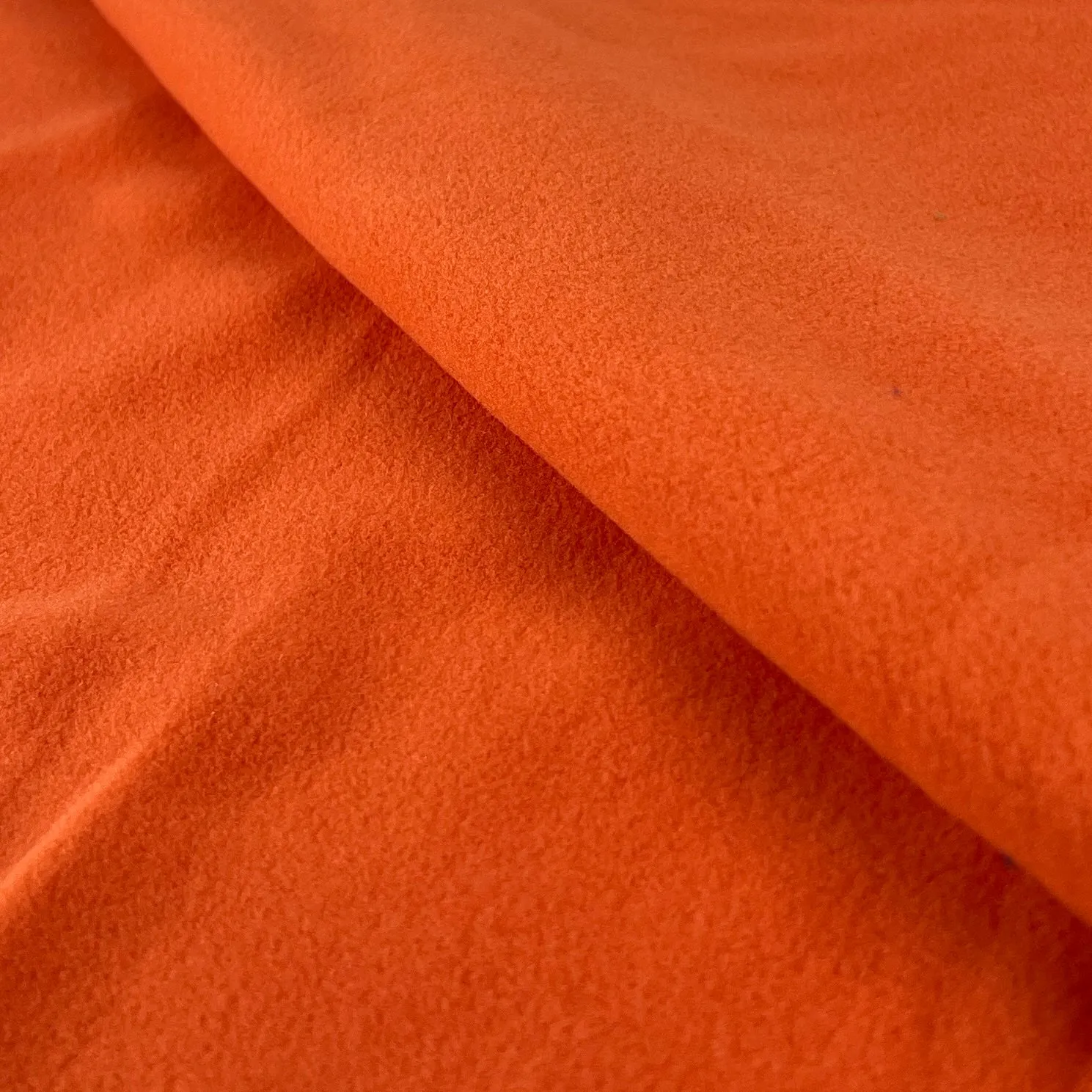 Polartec® 240 Gram Double-Sided Polar Fleece - Orange | SKU 7762A #S99