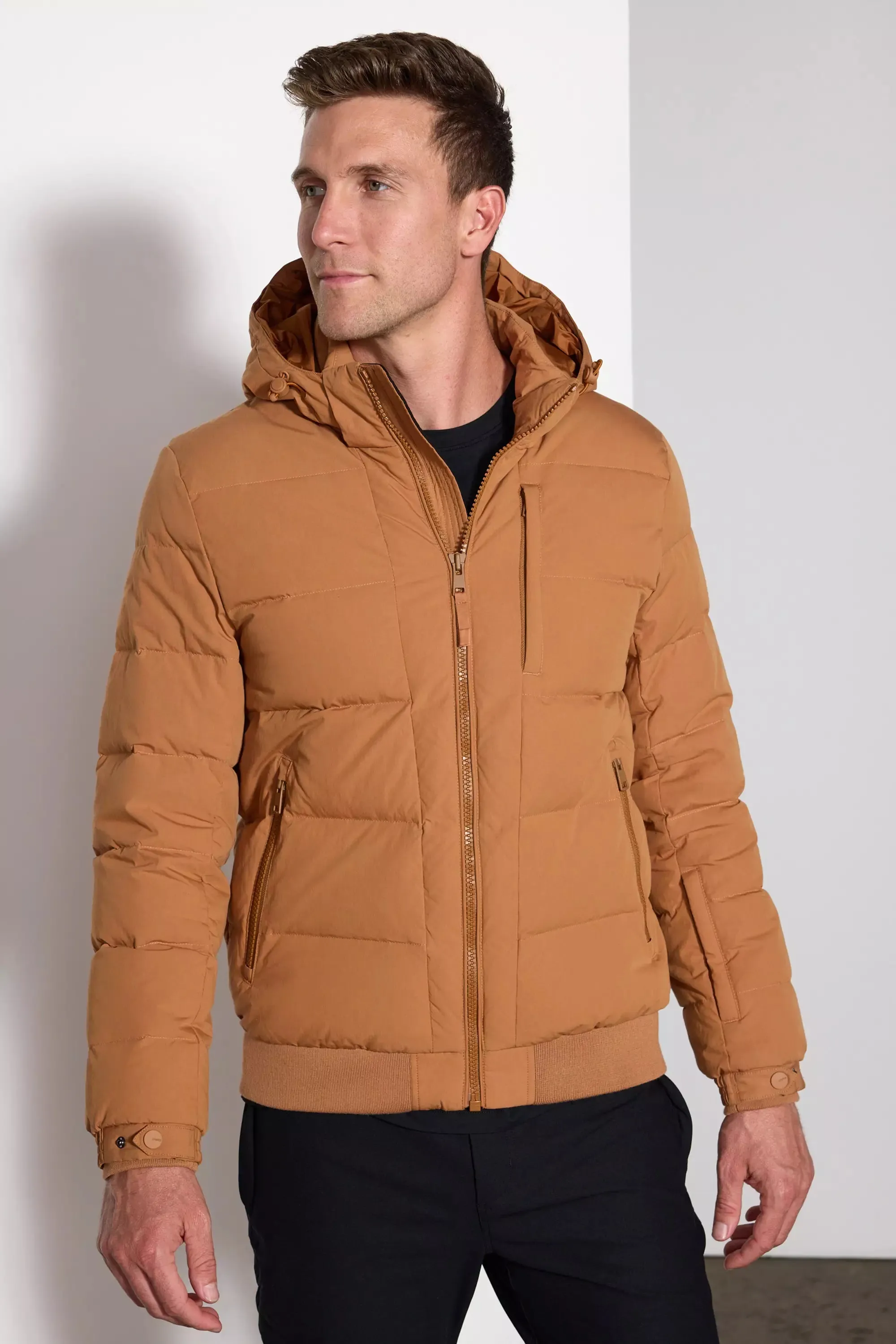 RDS Down Puffer - Dark Camel