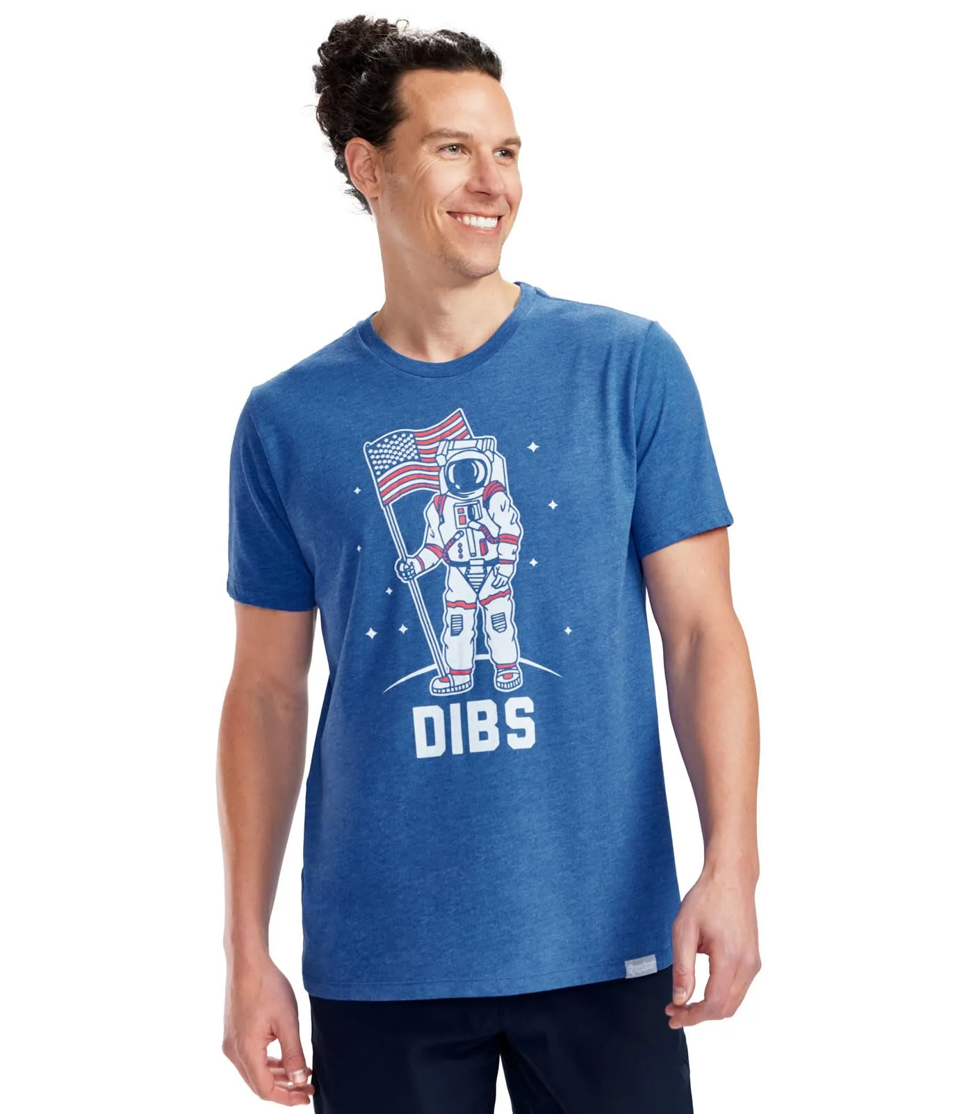 Tipsy Elves Men's USA Dibs Patriotic Tee Size XX-Large