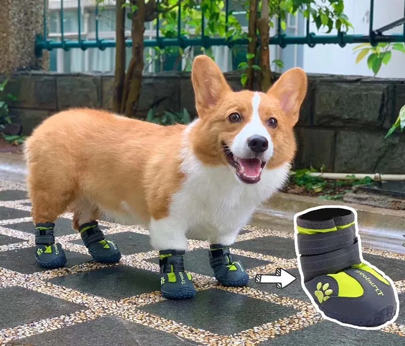 Warm Anti Slip Dog Boots For Snow