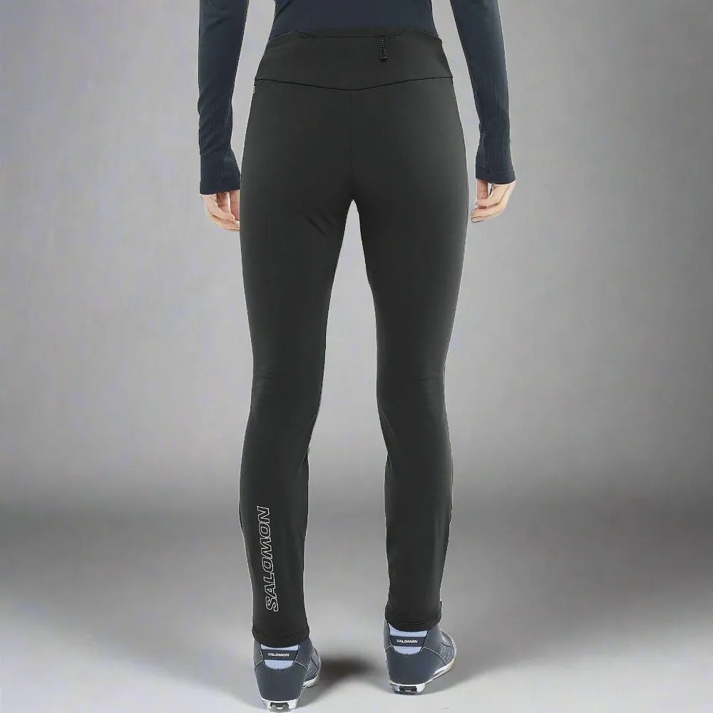 Womens GORE TEX INFINIUM™ WINDSTOPPER® Tights - Deep Black