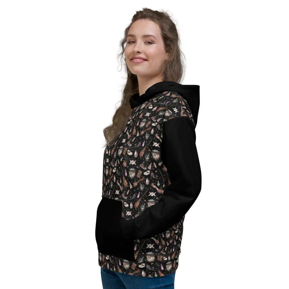 Woodland Witch Unisex All-Over Print Hoodie